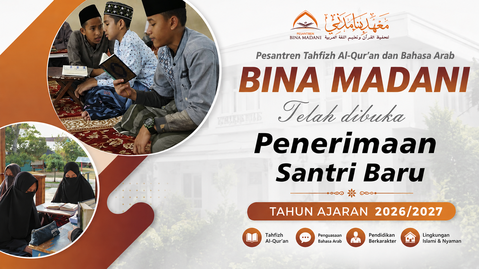 Penerimaan Santri Baru Bina Madani
